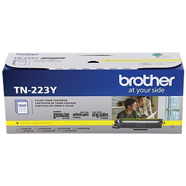 Brother TN-223Y Yellow Toner Cartridge, Standard Yield (TN-223Y) (TN223Y)