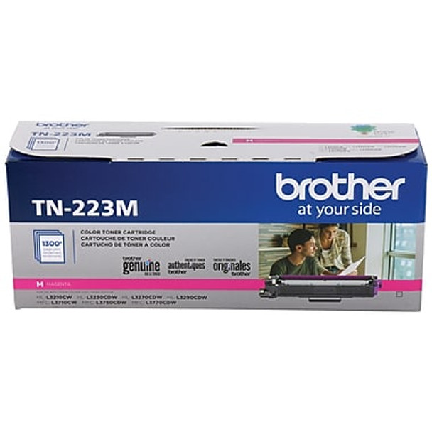 Brother TN-223M Magenta Toner Cartridge, Standard Yield (TN-223M) (TN223M)