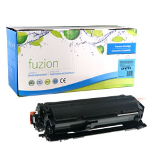  HP 657X (CF471X) Cyan High Yield Compatible LaserJet Toner Cartridge (HCF471X)