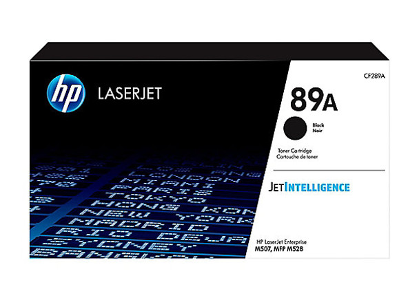 HP 89A - black - original - LaserJet - toner cartridge (CF289A)