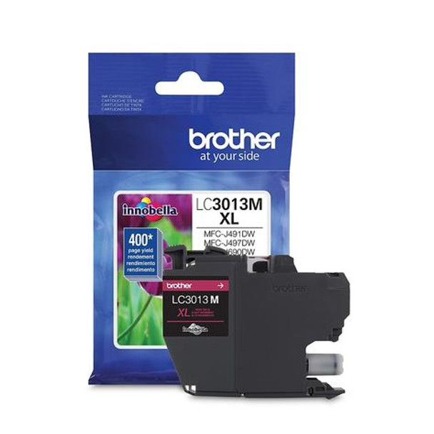 Brother LC3013M Magenta OEM Ink Cartridge, High Yield (LC3013M)