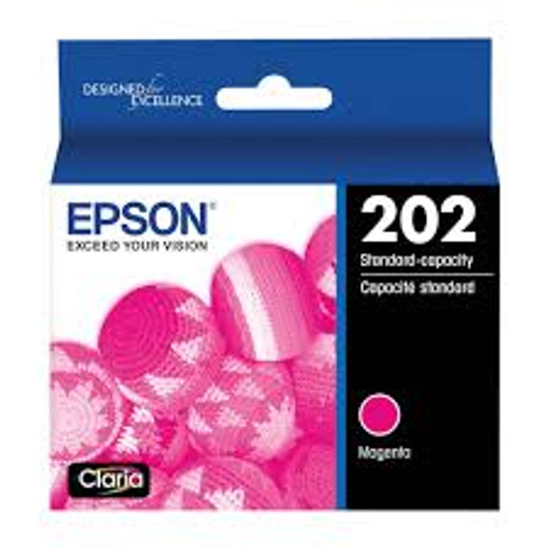  Epson T202 DuraBrite Ultra Ink Cartridge, Magenta(T202320-S) (T202320-S)