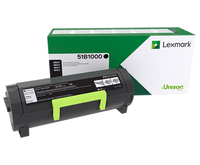 Lexmark MS317dn, MS417dn, MS517dn, MS617dn, MX317dn, MX417de, MX517de, MX617de Lexmark Return Program Toner Cartridge (51B1000)