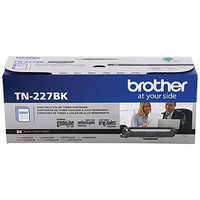 Brother TN-227BK Black Toner Cartridge, High Yield (TN-227B) (TN227BK)
