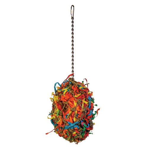 Prevue Pet Products Calypso Creations Fiesta Ball Bird Toy - Multi-Color - 5 inch by 11 inch