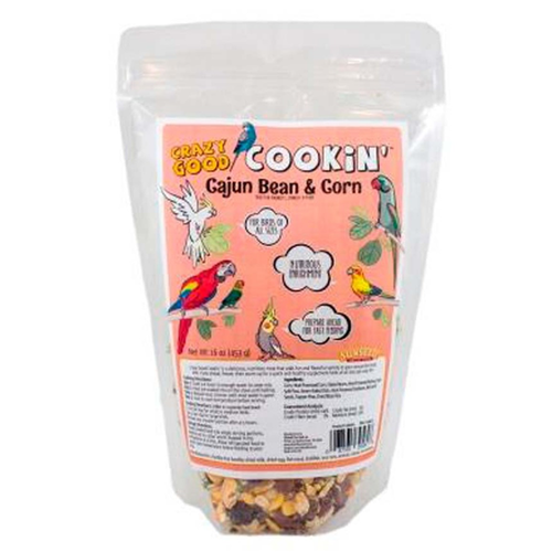 Sun Seed Crazy Good Cookin' Cajun Bean and Corn Bird Treat (16 ounce)