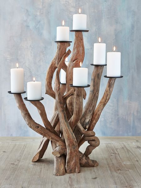 Driftwood Candle Shelf DRIFTWOOD INTERIORS