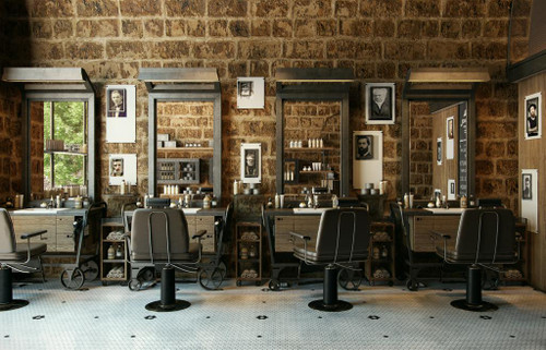Barbershop Interior Design and Fit
