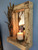 "Daisy" Whitewashed Driftwood Mirror 