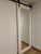 Distressed Whitewashed Mirrored Sliding door 