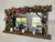 "Eden" Driftwood Garland Mirror with Candle shelf