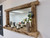 Barra  | Farmhouse Driftwood Mirror With Shelf | Reclaimed Wood Wall Mirror 