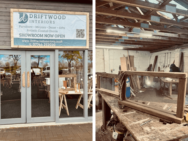 exterior of the shop