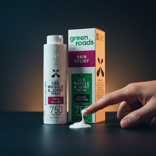 Green Roads Pain Relief Cream 750mg/1oz