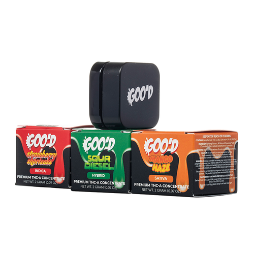 GOO'D EXTRACTS 2G Badder (6 Strains)