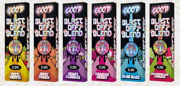 Blast Off Blend! 2.2G Amanita Muscaria Disposables
