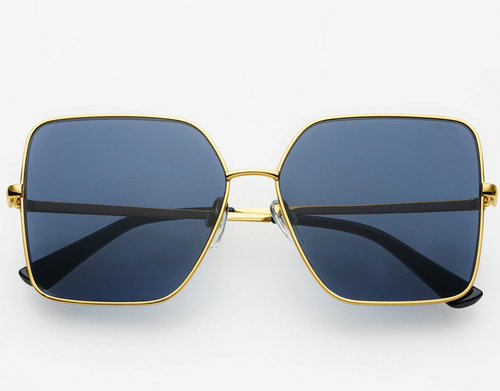Freyrs Dream Girl Sunglasses in Gold/Gray