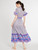 Mille Victoria Dress - Bluebell