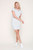 Renuar R4299 Seersucker Dress - Chambray Stripes