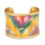 Evocateur Ikat Corset Cuff 1.5" - Gold