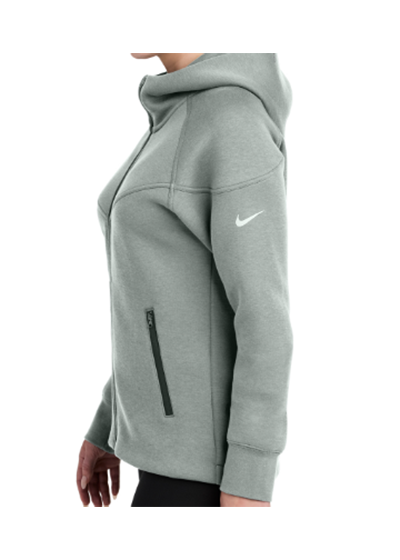 nike women's side zip hoodie