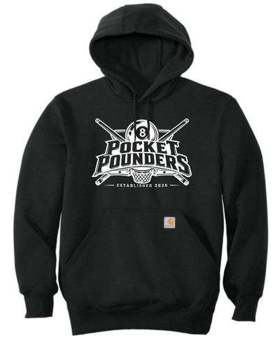 Pocket Pounder Hoodie Black