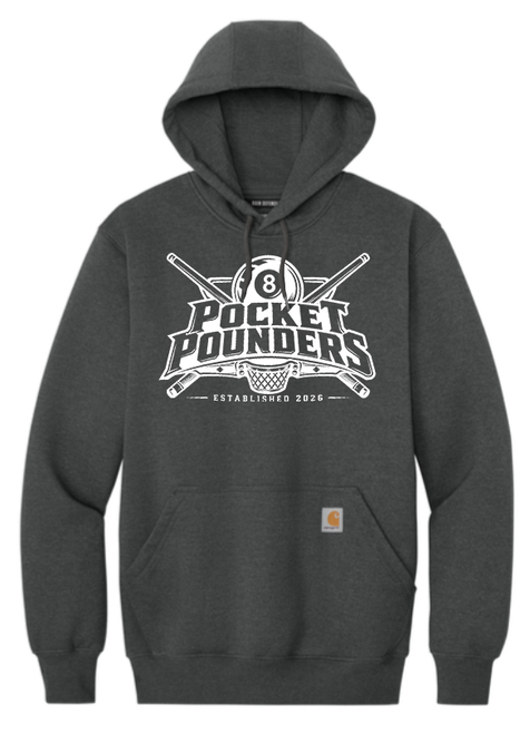 Pocket Pounder Hoodie Grey