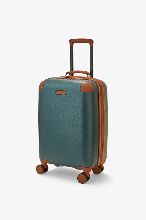 Rock Carnaby Suitcase, Emerald Green