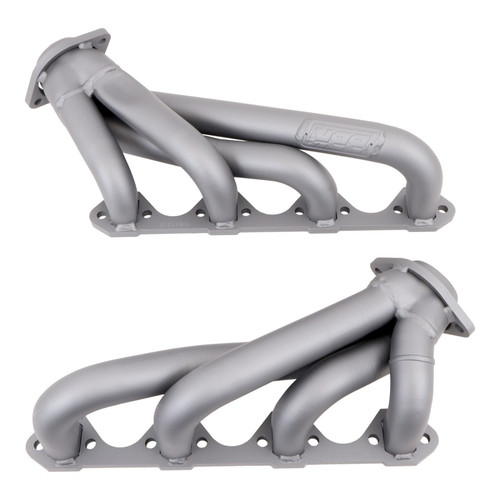 BBK 1511 BBK 1511 79-93 Mustang 351 Swap Shorty Unequal Length Exhaust Headers - 1-5/8 Titanium Ceramic