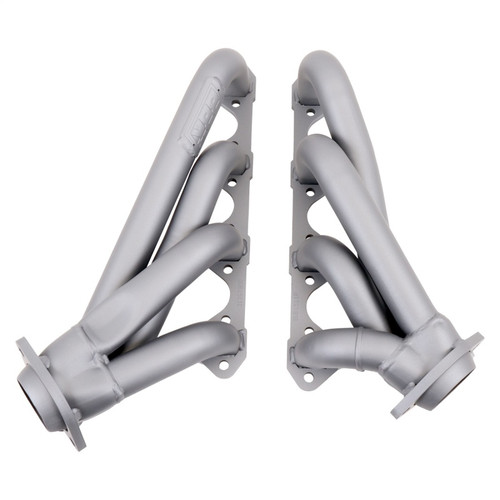 BBK 1511 BBK 1511 79-93 Mustang 351 Swap Shorty Unequal Length Exhaust Headers - 1-5/8 Titanium Ceramic
