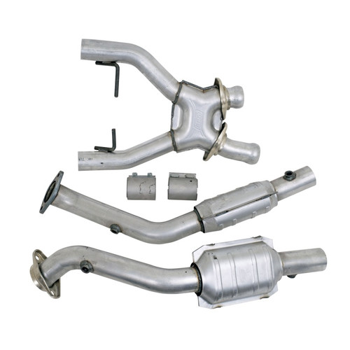 BBK 1618 BBK 1618 96-98 Mustang 4.6 Cobra High Flow X Pipe With Catalytic Converters - 2-1/2