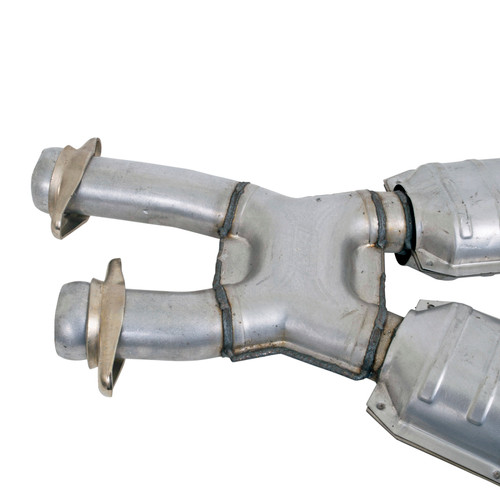 BBK 1663 BBK 1663 94-95 Mustang 5.0 High Flow X Pipe With Catalytic Converters - 2-1/2