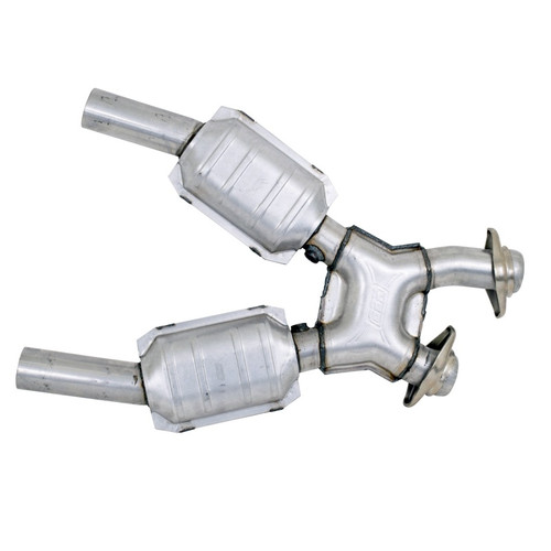 BBK 1670 BBK 1670 99-04 Mustang 4.6 GT / Cobra High Flow X Pipe With Catalytic Converters - 2-1/2
