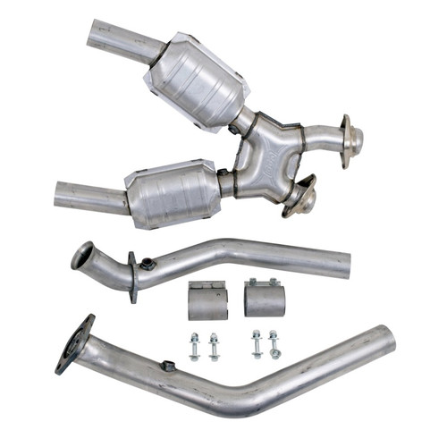 BBK 1670 BBK 1670 99-04 Mustang 4.6 GT / Cobra High Flow X Pipe With Catalytic Converters - 2-1/2