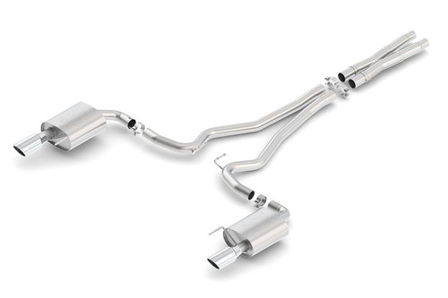 Borla 140591 Borla 140591 Atak S Cat-Back 15-17 Ford Mustang GT 5.0L V8 MT/AT 2.5in pipe 4in tip