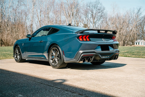 CORSA Performance 21265BLK CORSA Performance 21265BLK Corsa 24+ Ford Mustang Dark Horse 5.0L 3in Dual Rear Cat-Back w/Twin 4.5in Black PVD Slash Tips