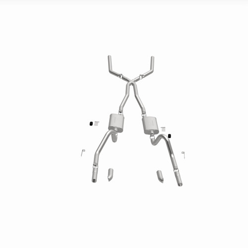 Magnaflow 15816 Magnaflow 15816 SYS C/B 67-70 Mustang 2.50inch w/Tru-X