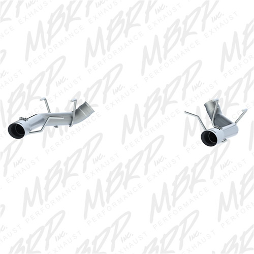 MBRP S7203304 MBRP S7203304 GT 3in Dual Axle Back Muffler Delete - T304