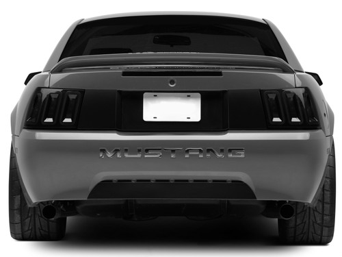 Raxiom 100807 Raxiom 100807 99-04 Ford Mustang Excluding 99-01 Cobra Icon LED Tail Lights- Black Housing (Smoked Lens)