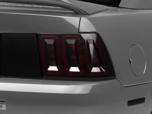 Raxiom 100807 Raxiom 100807 99-04 Ford Mustang Excluding 99-01 Cobra Icon LED Tail Lights- Black Housing (Smoked Lens)
