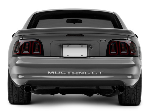 Raxiom 389876 Raxiom 389876 96-98 Ford Mustang Icon LED Tail Lights- Black Housing (Smoked Lens)
