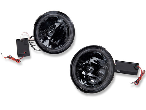 Raxiom 49134 Raxiom 49134 05-12 Ford Mustang GT LED Halo Fog Lights (Smoked)