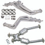 BBK 15333 BBK 15333 99-04 Ford Mustang Cobra/Mach1 1-5/8 Long Tube Header w/High Flow Catted X-Pipe (Silver Ceramic)