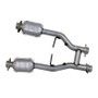 BBK 1538 BBK 1538 96-04 Mustang 4.6 GT / Cobra Short Mid H Pipe w Catalytic Converters 2-1/2 For Long Tube Headers