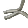 BBK 1658 BBK 1658 11-14 Mustang 5.0 Short Mid X Pipe With Catalytic Converters 3.0 For BBK Long Tube Headers