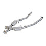 BBK 1666 BBK 1666 96-98 Mustang 4.6 GT High Flow X Pipe With Catalytic Converters - 2-1/2