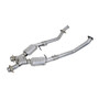 BBK 1666 BBK 1666 96-98 Mustang 4.6 GT High Flow X Pipe With Catalytic Converters - 2-1/2