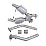 BBK 1666 BBK 1666 96-98 Mustang 4.6 GT High Flow X Pipe With Catalytic Converters - 2-1/2