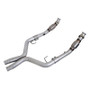 BBK 1770 BBK 1770 05-10 Mustang 4.6 GT High Flow X Pipe With Catalytic Converters - 2-3/4
