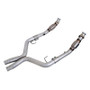 BBK 1770 BBK 1770 05-10 Mustang 4.6 GT High Flow X Pipe With Catalytic Converters - 2-3/4